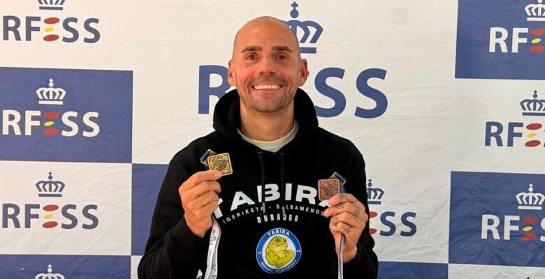 Gonzalo Díaz se proclama campeón de España en los 100 metros socorrista